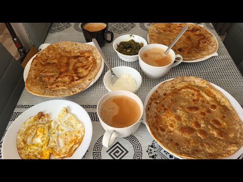 Pratha & karak Chai (café da manhã desi de sábado) @Currycrunch