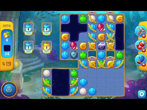 Fishdom Easy Level 9970 (with ingame lightning booster) @choraelmin