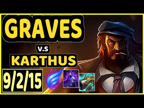 KREOX (GRAVES) vs KARTHUS - 9/2/15 KDA JUNGLE GAMEPLAY - EUW Ranked GRANDMASTER