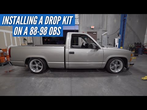 Lowering a 88-98 C1500 The Right Way