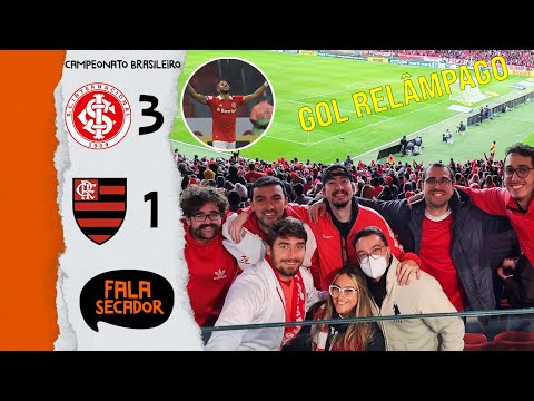 GOL RELÂMPAGO DE WANDERSON / VLOG INTER 3 X 1 FLAMENGO / VLOG 65