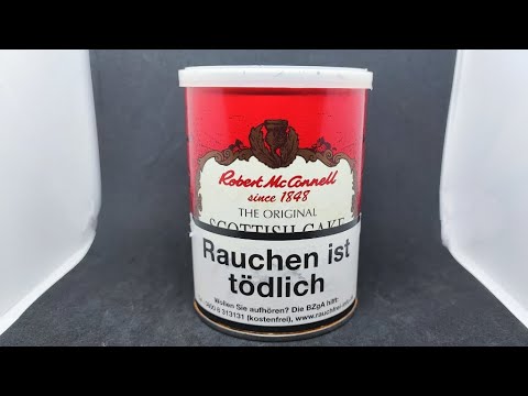 Tobacco review: Robert McConnell SCOTTISH CAKE - For me, a great pleasure from unfiltered pipes.
