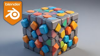 Download the video "Blender Tutorial : How to Add Two Materials to One Object in Blender in 2024  #blendertutorial"
