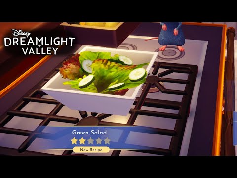 How to make a Green Salad - Disney Dreamlight Valley