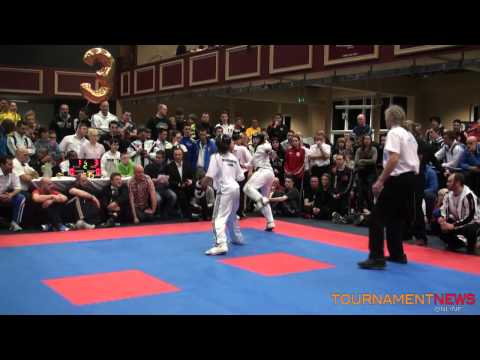 Luisa Gullotti vs Chelsey Nash Open Weight Finals at Irish Open 2012