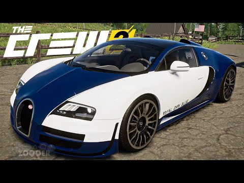Bugatti Veyron ROYAL DARK BLUE Edition - The Crew 2