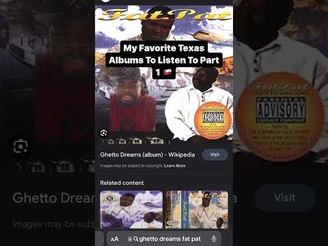 Fat Pat’s “Ghetto Dreams” album will forever be a top 10 classic outta Texas 🇨🇱🔥