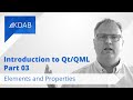 Introduction to Qt / QML (Part 03) - The Structure of a QML file: Elements and Properties Introduction to Qt / QML (Part 03) - The Structure of a QML file: Elements and Properties