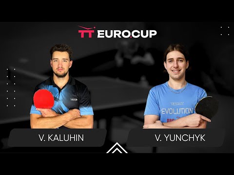 18:00 Vladyslav Kaluhin - Valentyn Yunchyk 16.01.2024 TT Euro.Cup Ukraine Star. TABLE 3