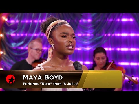 Maya Boyd of &amp; Juliet sings "Roar"
