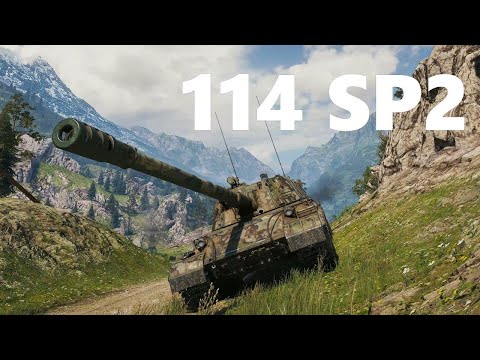 114 SP2 Epic Showdown: Tanks Clash in an Unforgettable Battle! world of tanks complete 4K
