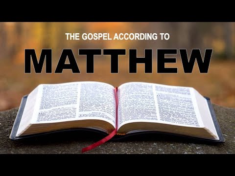 12. New Testament Survey Lesson Six - Gospel of Matthew Part 2
