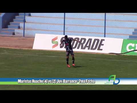 MARISTAS HUACHO (4) vs (2) JUV. BARRANCO - LIGA DE HUACHO - 7MA FECHA/2019.