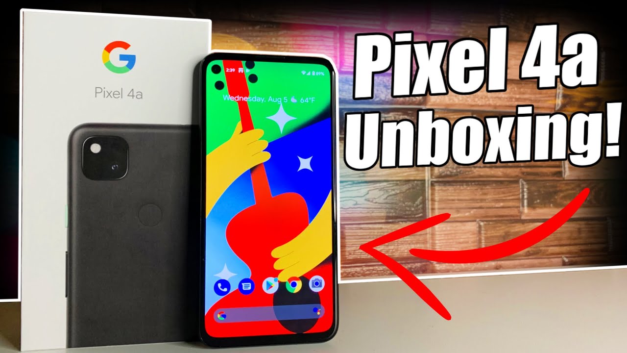 Google Pixel 4a Unboxing & First Look!