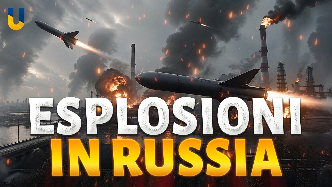 GUARDA IL VIDEO: esplosioni in Russia, l’Ucraina mostra una nuova arma