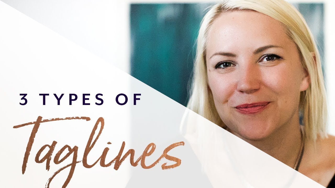 3 Types of Taglines for Your Brand - and How to Create Them