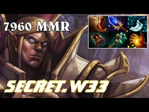 Dota 2 | Secret.w33 (Invoker) vs Niqua (Lina) | Ranked Full match
