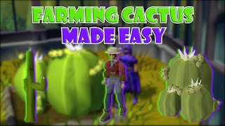 Quick Guide to Farming Cactus and Potato Cactus in OSRS