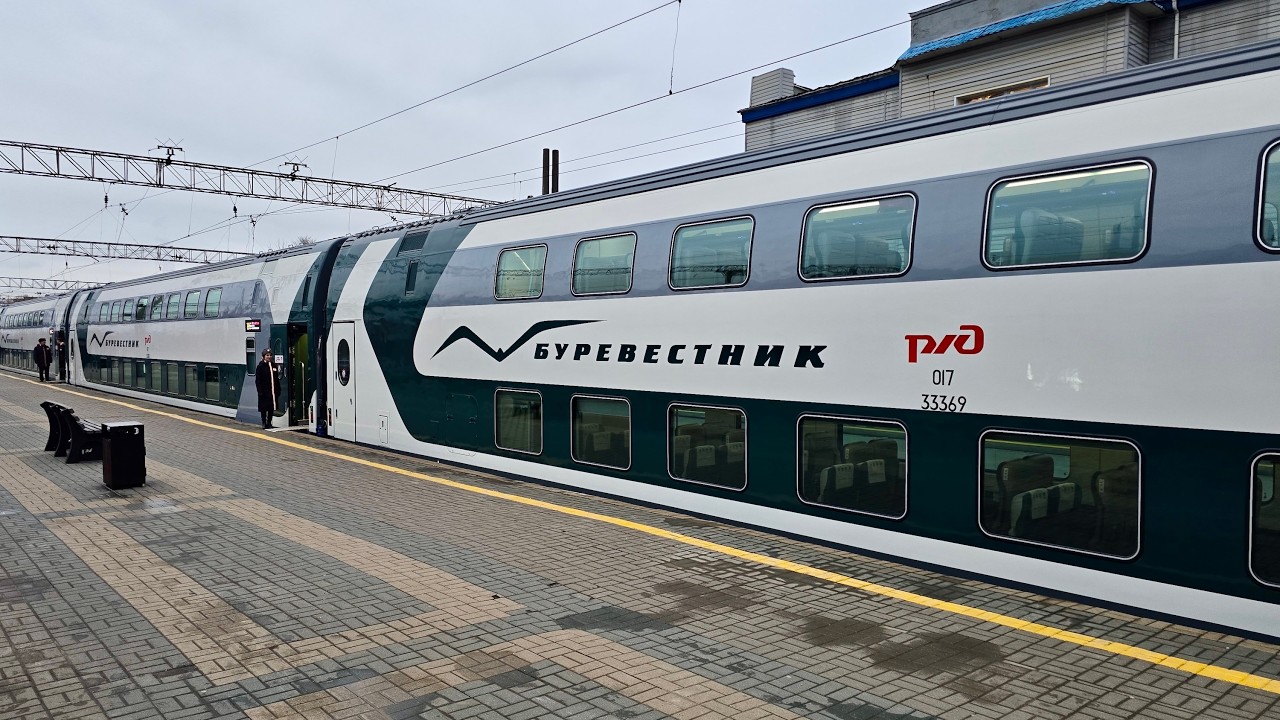 Новый поезд «Буревестник» | Первый рейс | Москва – Нижний Новгород