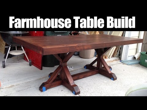 Farmhouse Table Build