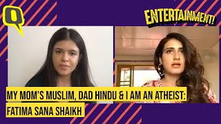 Interview With Fatima Sana Shaikh for 'Suraj Pe Mangal Bhaari' And 'Ludo' | The Quint video