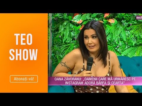 Teo Show (29.05.2019) - Oana Zavoranu a numit vedetele care merg la evenimente "incolore si inodore"