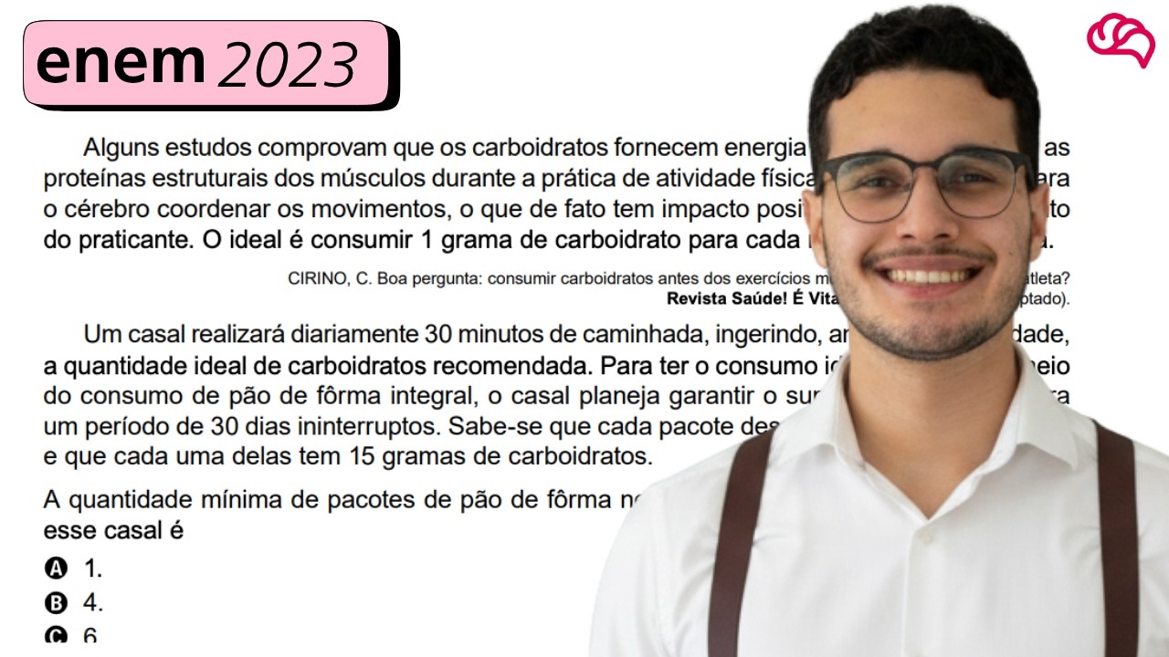 Resolução em Vídeo — Questão 147 ENEM 2023