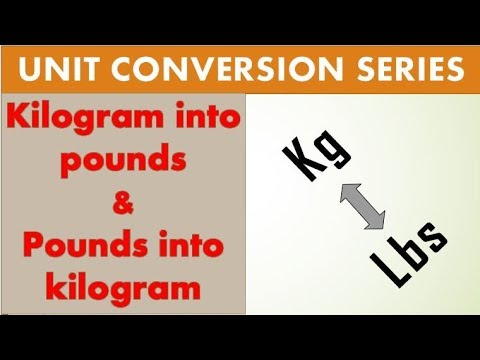 kilograms to pounds & pounds to kilogram | unit conversion | Civil Engineer