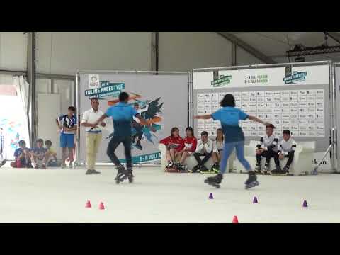 11 20180707 WFSC 2018 Frestyle Classic Pair Klaisuwan Nitradee -  Namtaptimtong Kan