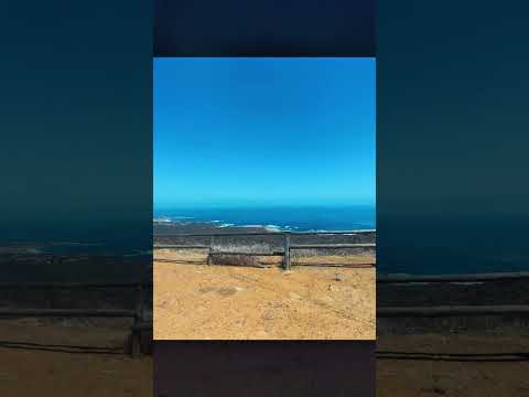 Playa Aguas Dulces en la Región de coquimbo, Chile