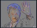 JOHNNY HALLYDAY prière du spectre à Hamlet clip dan sadydan
