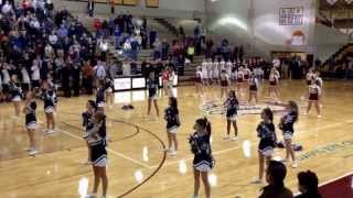 preview picture of video 'Kayla singing national anthem at stow high school basket ball game'