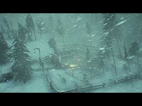 BRUTAL ARCTIC WIND with EXTREME COLD (-71 DEGREES) & Blizzard for Sleep | Subzero Polar Storm Night