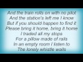 15933 Old 97's - Old Familiar Steam Lyrics