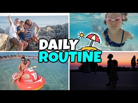 DAILY ROUTINE AL MARE Famiglia GBR - Speciale 900.000 iscritti