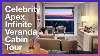 CELEBRITY APEX Infinite Veranda Cabin 11147 (Concierge Class) Stateroom Room Tour