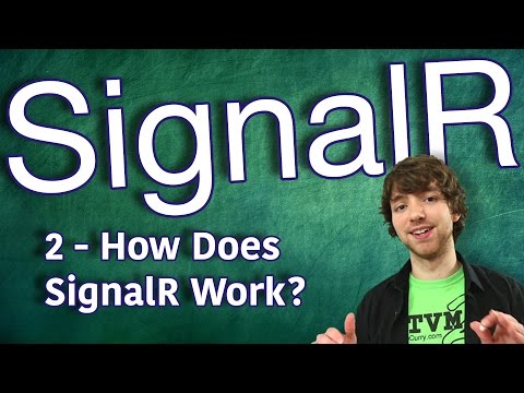 SignalR Tutorial 2 - How Does SignalR Work?