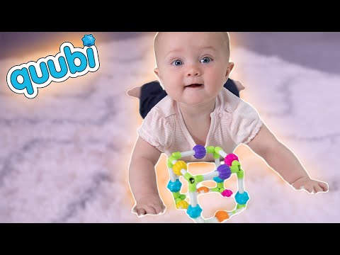 Видео обзор Прорезыватель тактильный Кубби, Fat Brain Toys Quubi