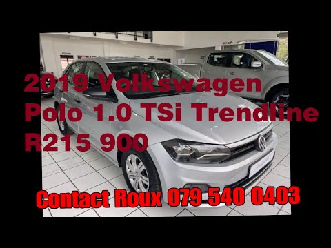 2019 Volkswagen Polo 1.0 TSi Trendline