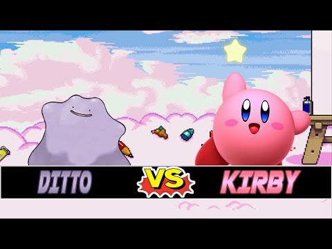 M.U.G.E.N. Battles | Ditto vs Kirby | Pokémon vs Kirby