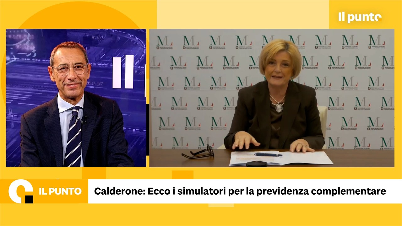 Calderone: Ecco i simulatori per la previdenza complementare