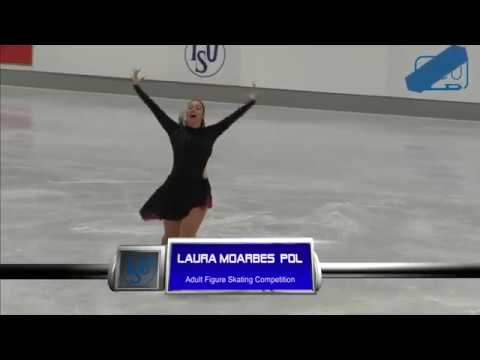 Laura Moarbes. Oberstdorf 2018. Bronze Ladies I Artistic. 5 place