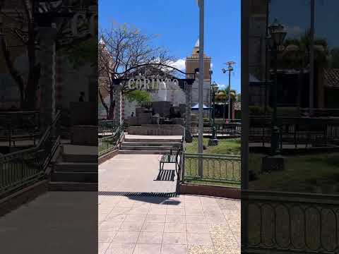 Parque central de Corinto, Morazan. El Salvador 🇸🇻