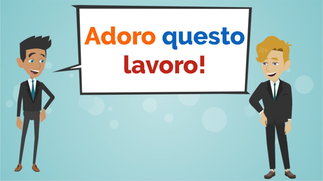 Job Interview conversation in Italian (Dialogo Intervista)