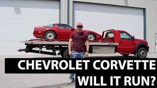 Cheap 1986 Chevrolet Corvette Will It Run