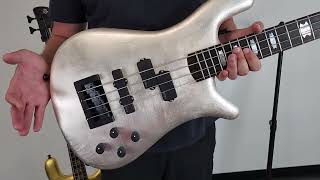 Video thumbnail for Spector USA NS-2 4-String Bass Silver Leaf! by Fret Nation