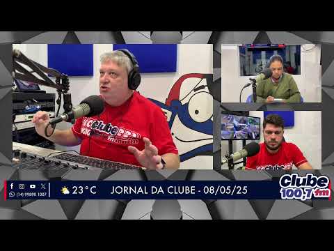 Jornal da Clube - 08/05/2025 - Edição da Manhã