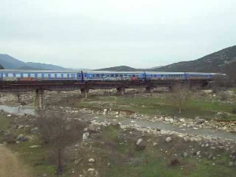 Greek Railways East Macedonia and Thrace 604 train to Stavroupoli