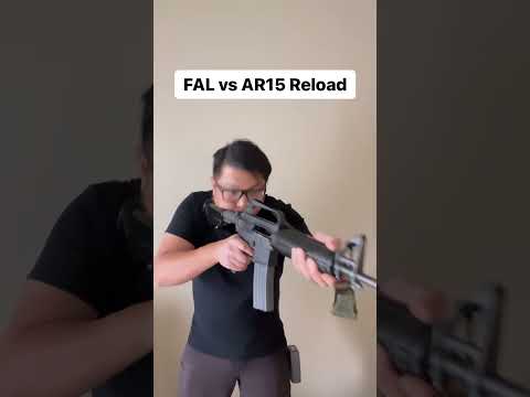 FAL vs AR15 Reload