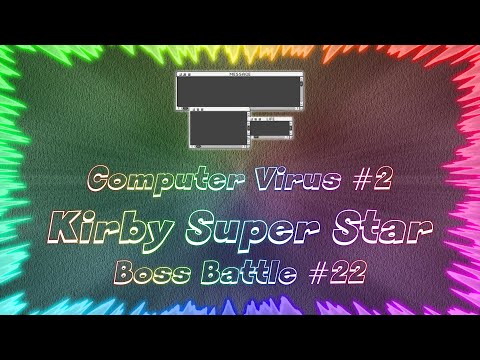 Kirby Super Star ★ Perfect Boss Battle #22 • Computer Virus #2